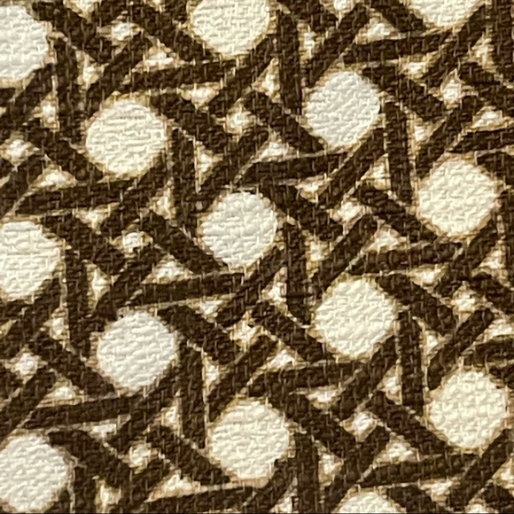 TALBOTS Lattice Trellis Print Box Pleat Skirt - Picture 3 of 12